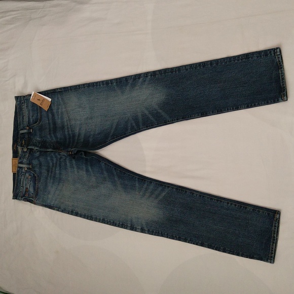 Polo Ralph Lauren Sullivan men's slim fit button fly low rise denim blue jeans - Picture 4 of 14